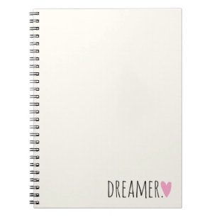 Dreamer med Heart Anteckningsbok