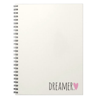 Dreamer med Heart Anteckningsbok