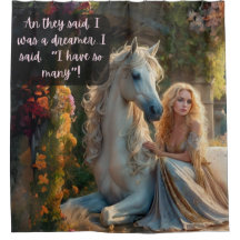 Dreamer, Shower Curtain