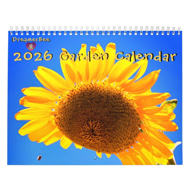 DreamerBee 2026 Garden Calendar Kalender (Omslag)