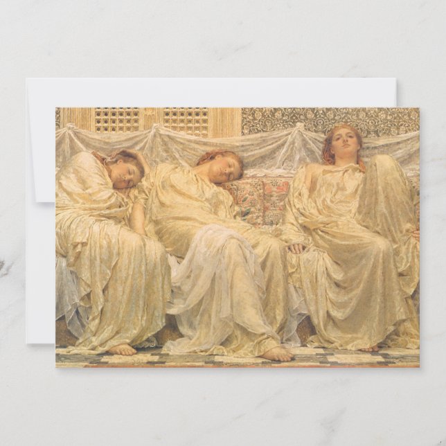 Dreamers av Albert Joseph Moore, Victorian Art (Framsida)