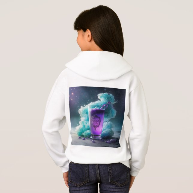 "Dreamers Elixir: Fotorealistisk Lila i viloläge T Shirt (Hel baksida)