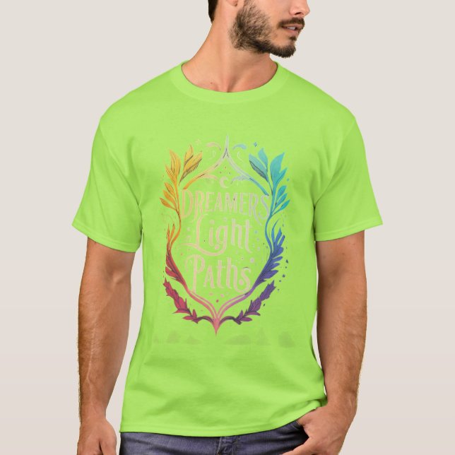 Dreamers Light Väg Manar-Shirts T Shirt (Framsida)
