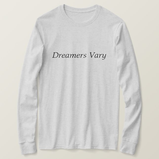 Dreamers Vary X Eric Hohman Långärmad T Shirt (Design framsida)
