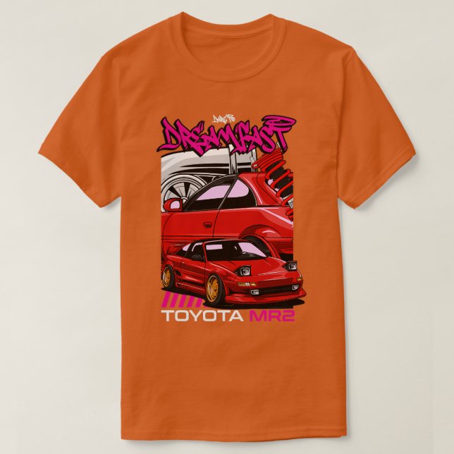 Dreamfast Toyota Mr.2 T Shirt (Design framsida)
