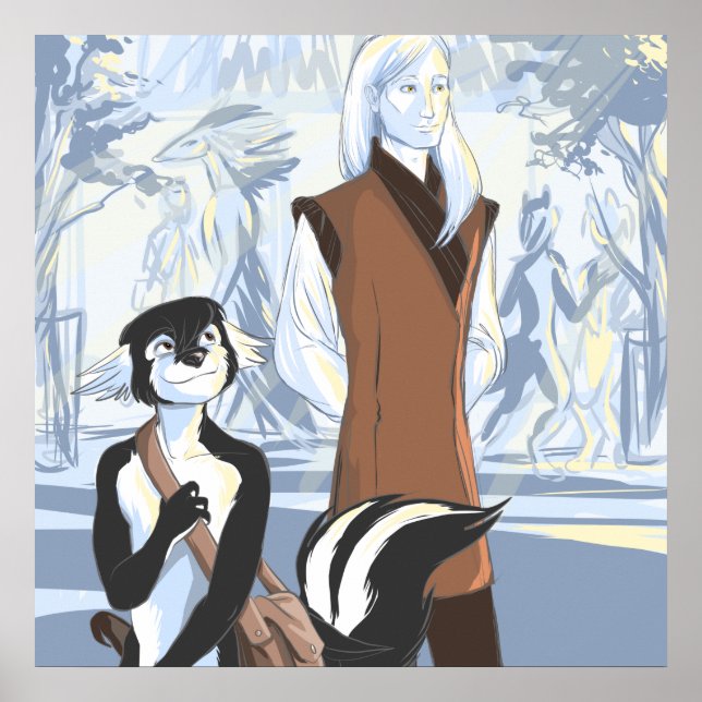 Dreamhearth med Jahir och Vasiht’h Teaser Poster (Framsidan)