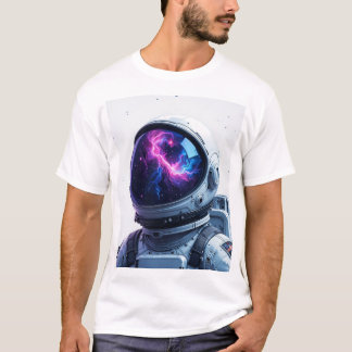 Dreaming Astronaut - Minimalialistiskt rymd T-Shir T Shirt