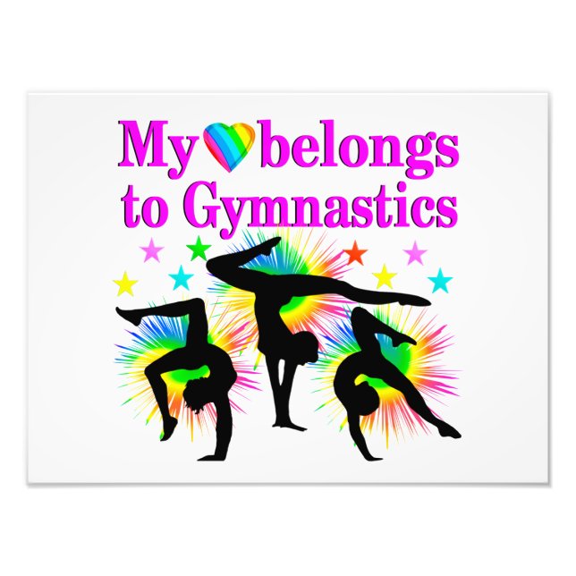 DREAMING AV GYMNASTIK FOTOTRYCK (Framsidan)