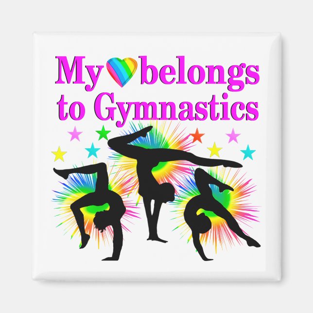 DREAMING AV GYMNASTIK MAGNET (Framsidan)