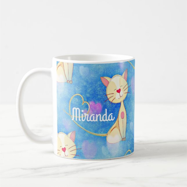 Dreaming Cat Kaffemugg (Vänster)