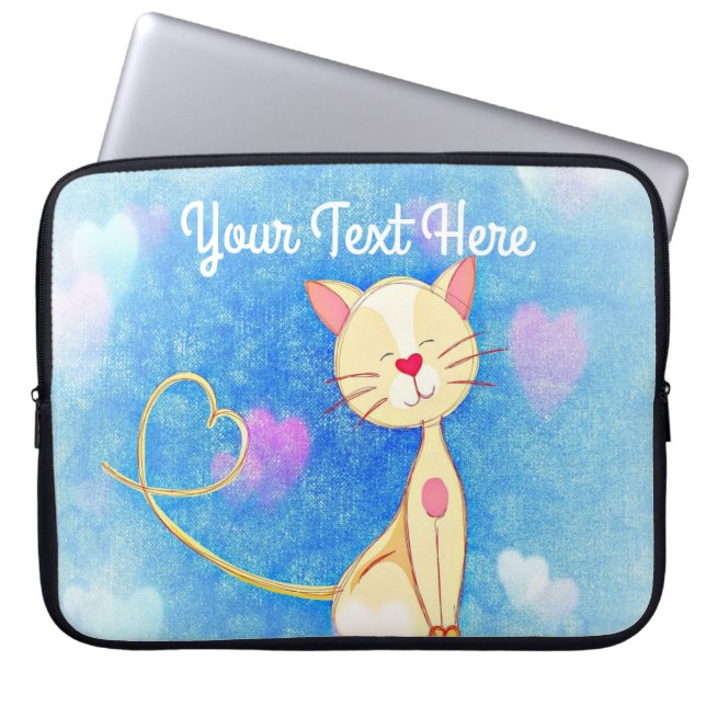 Dreaming Cat Laptop Fodral (Framsidan)