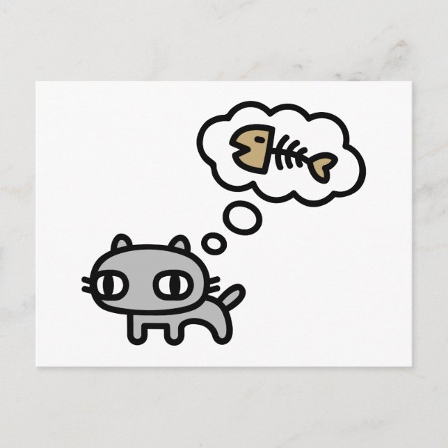 Dreaming Cat Vykort (Framsida)