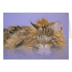 Dreaming Catt Card Hälsningskort