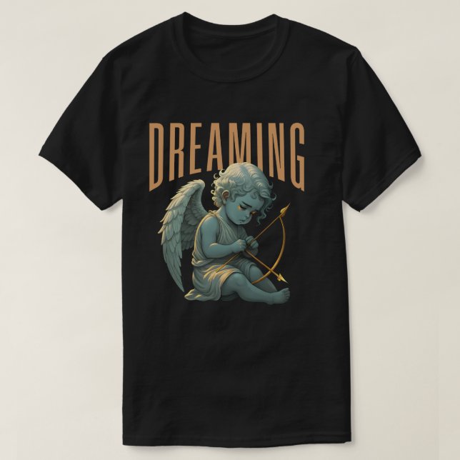 Dreaming Cupid T Shirt (Design framsida)
