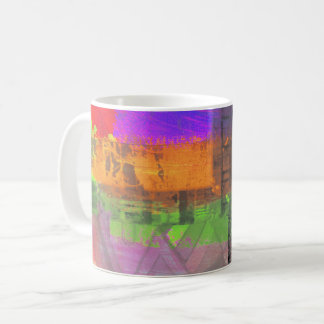 "Dreaming in the Millions" abstract art coffee mug Kaffemugg