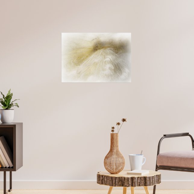 Dreaming in White Poster (Vardagsrum 3)