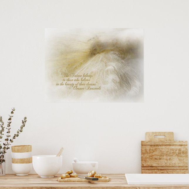 Dreaming in White Poster (Kök)