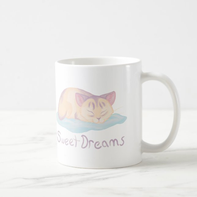 Dreaming Kitten Kaffemugg (Höger)