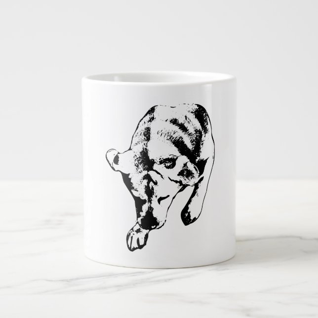 Dreaming Lab - Quiet Top-Down Study Jumbo Mugg (Framsidan)