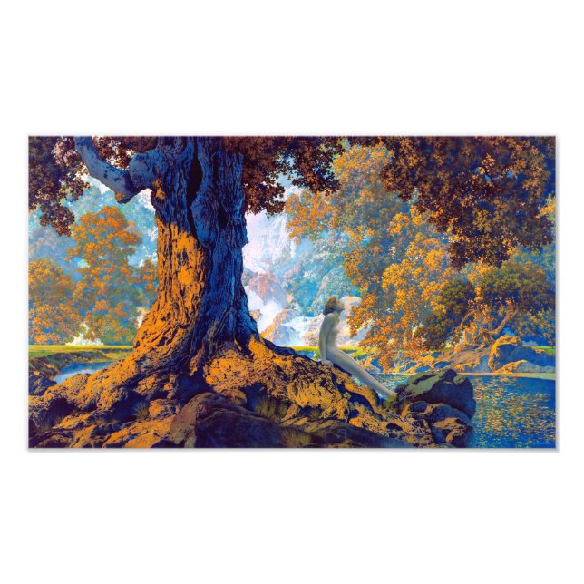 Dreaming | Maxfield Parrish | Fototryck (Framsidan)
