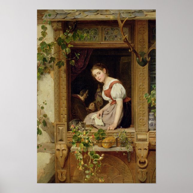 Dreaming på fönsterluckan poster (Framsidan)