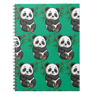 Dreaming Panda Bear för idéer Anteckningsbok