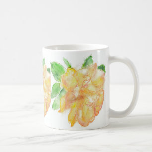 Dreaming Spires Gult Watercolor Ro Kaffemugg