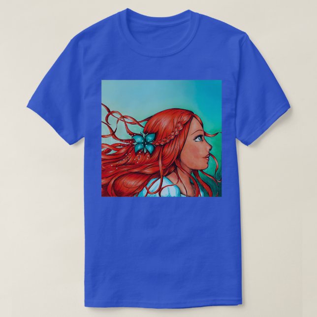 Dreaming-tjej T Shirt (Design framsida)