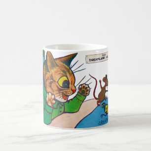 Dreamland Mascot, Louis Wain Kaffemugg