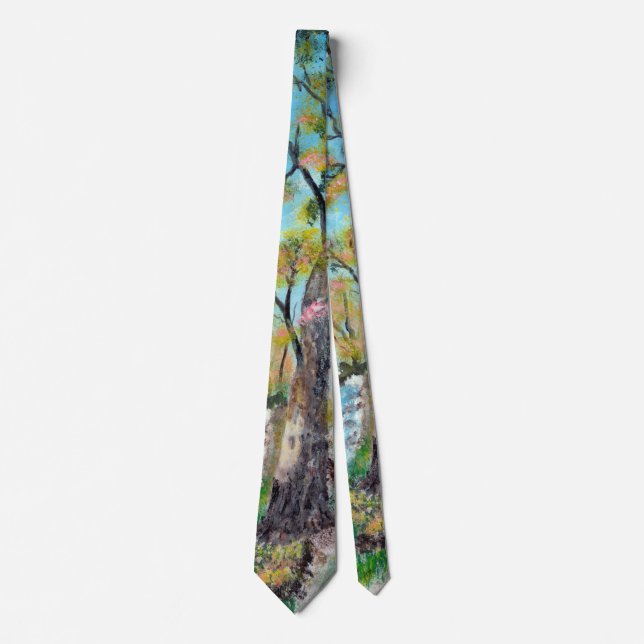 Dreamlands träd tie slips (Framsida)