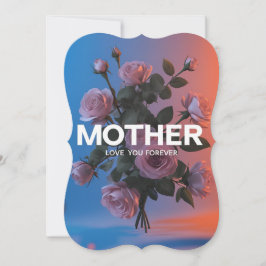 Dreamlike Blommigt Mors dag Card