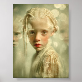 Dreamlike Children Portrait Whispered Light Child Poster