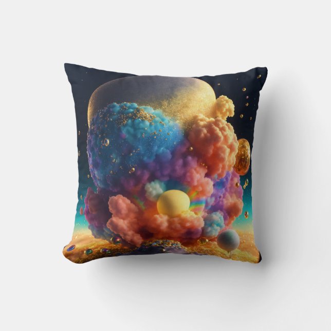 Dreamlike Rainbow Himmel Pillow Design Kudde (Framsida)