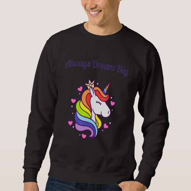 Dreams Alltid Big Lång Ärmad Tröja (Framsida)