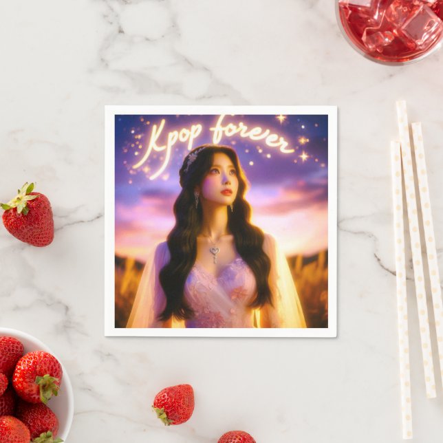 Dreams and Stars: Firar K-Pop Forever Pappersservett (Insitu)
