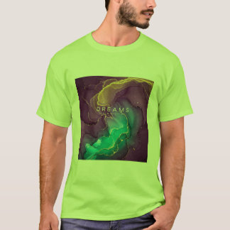 "Dreams Await Realization" T-shirt lagzary design