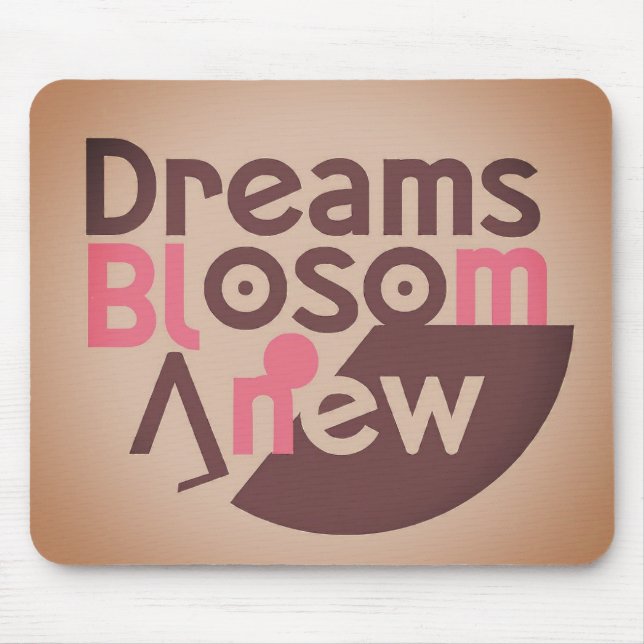 Dreams Blommar Anew Musmatta (Framsidan)