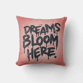 Dreams Bloom här Dekorativ kudde