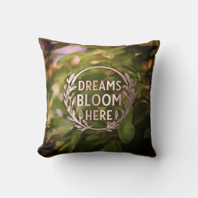 Dreams Bloom hit Kudde (Framsida)