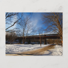 Dreams-bron i Winter, Brinkhaven, Ohio Vykort