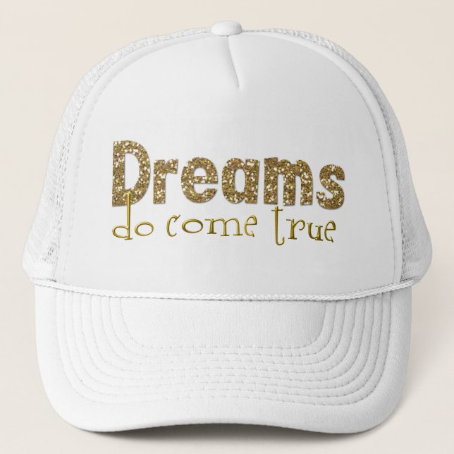 Dreams Do Kom True Cap Truckerkeps (Framsida)