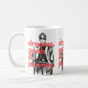 Dreams Goals och Journey Mugg