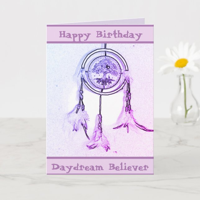 Dreams hämtar mappat gratulationskort kort (Liten växt)