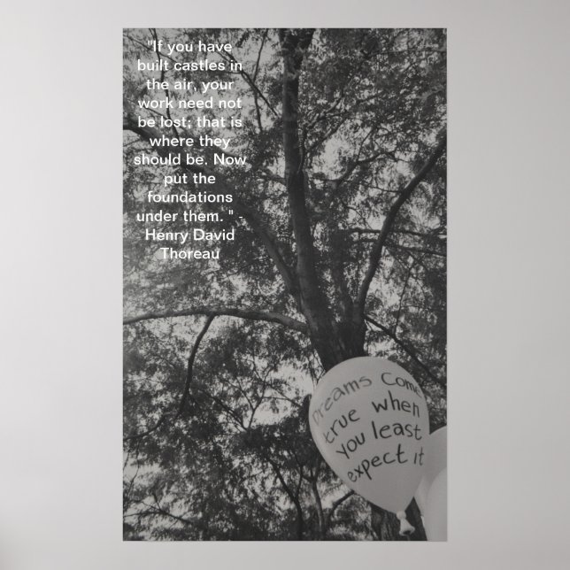 Dreams Happen Poster (Framsidan)