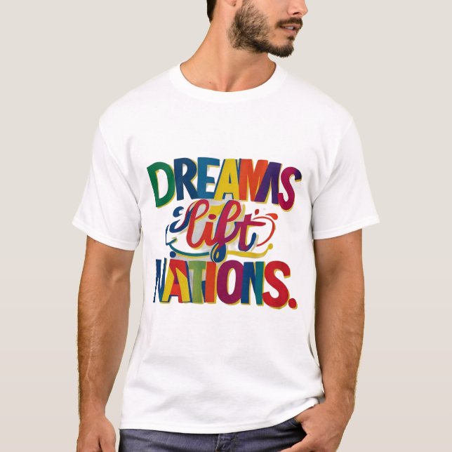 Dreams Hiss Nations T Shirt (Framsida)