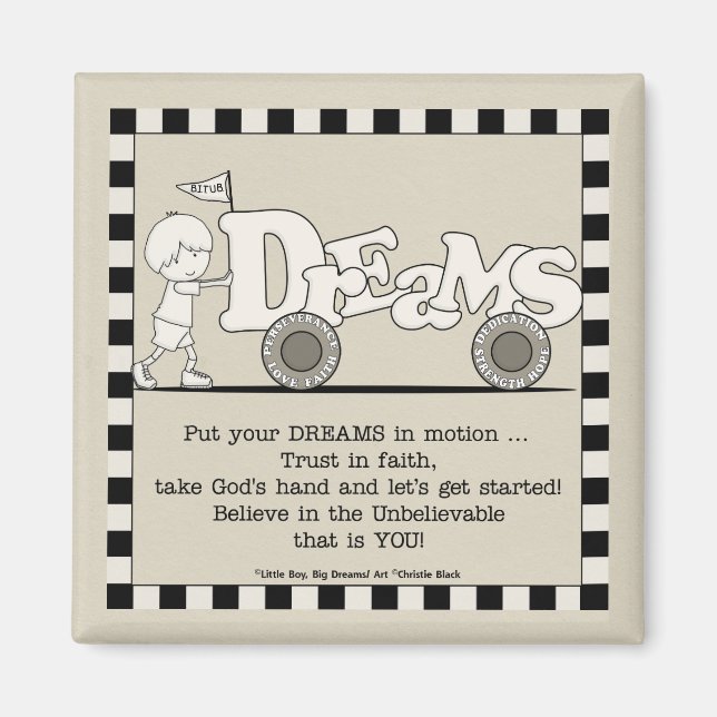 Dreams i Rörelse Magnet (Framsidan)