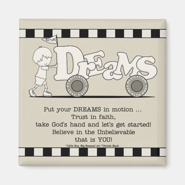 Dreams i Rörelse Magnet (Framsidan)