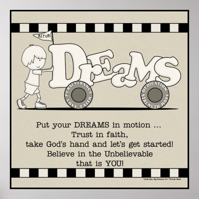 Dreams i Rörelse Poster (Framsidan)