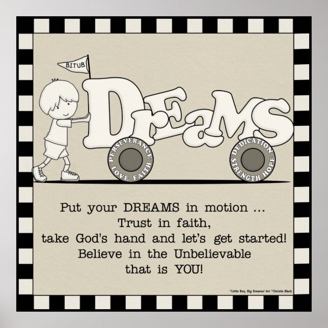 Dreams i Rörelse Poster (Framsidan)