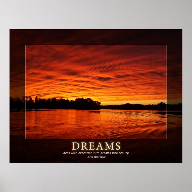 Dreams - Idéer i Motivation Poster (Framsidan)